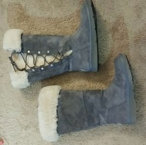 Ugg boots Sheepskin Suede Grey 8